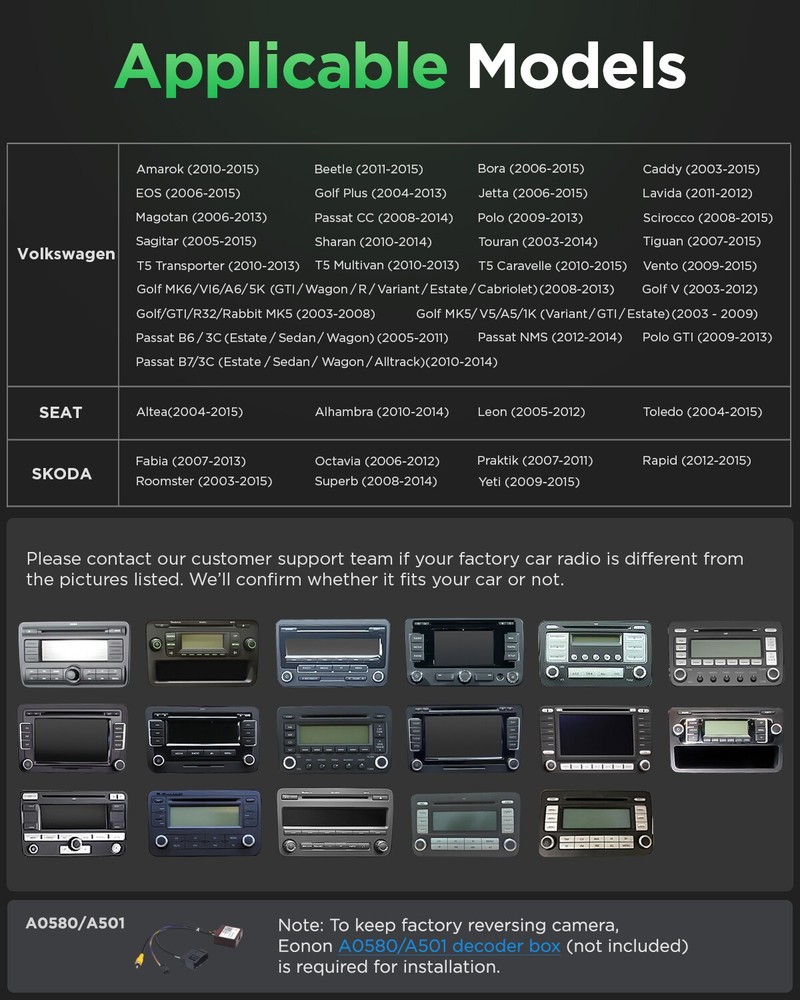 9"Carplay For VW Jetta 2011-2015 Touch Screen Radio Stereo Android15 GPS Navi