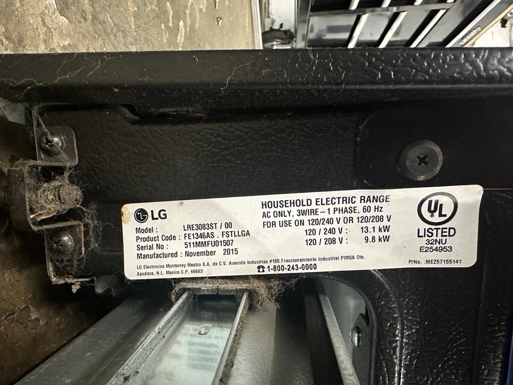 Genuine LG Range Oven Control Board Assy # EBR77562702 EBR64624906