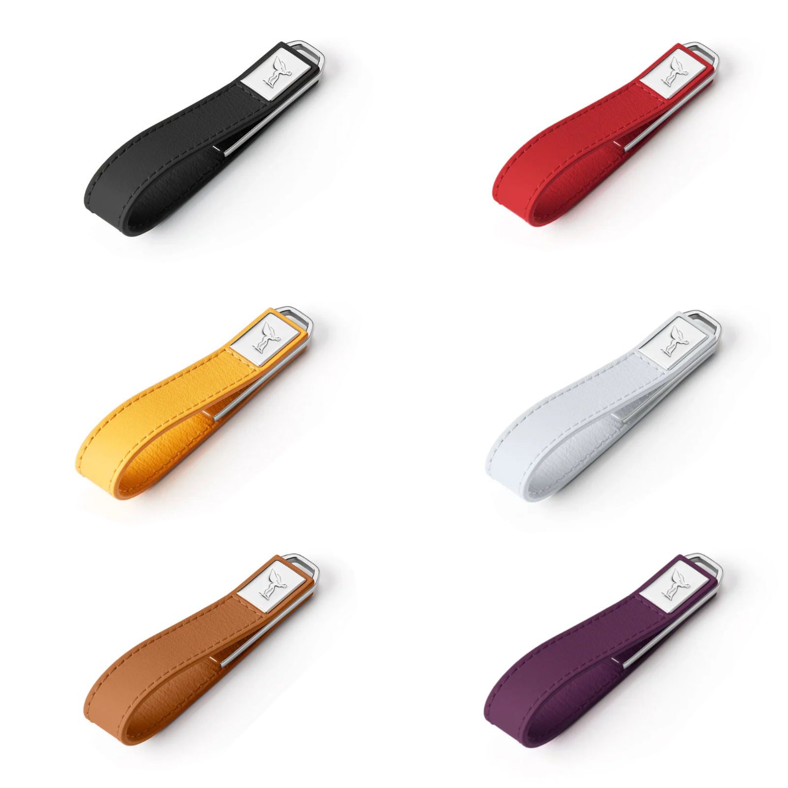 Rolls-Royce Leather Keyring - Various Colors [PRE ORDER - READ DESCRIPTION]