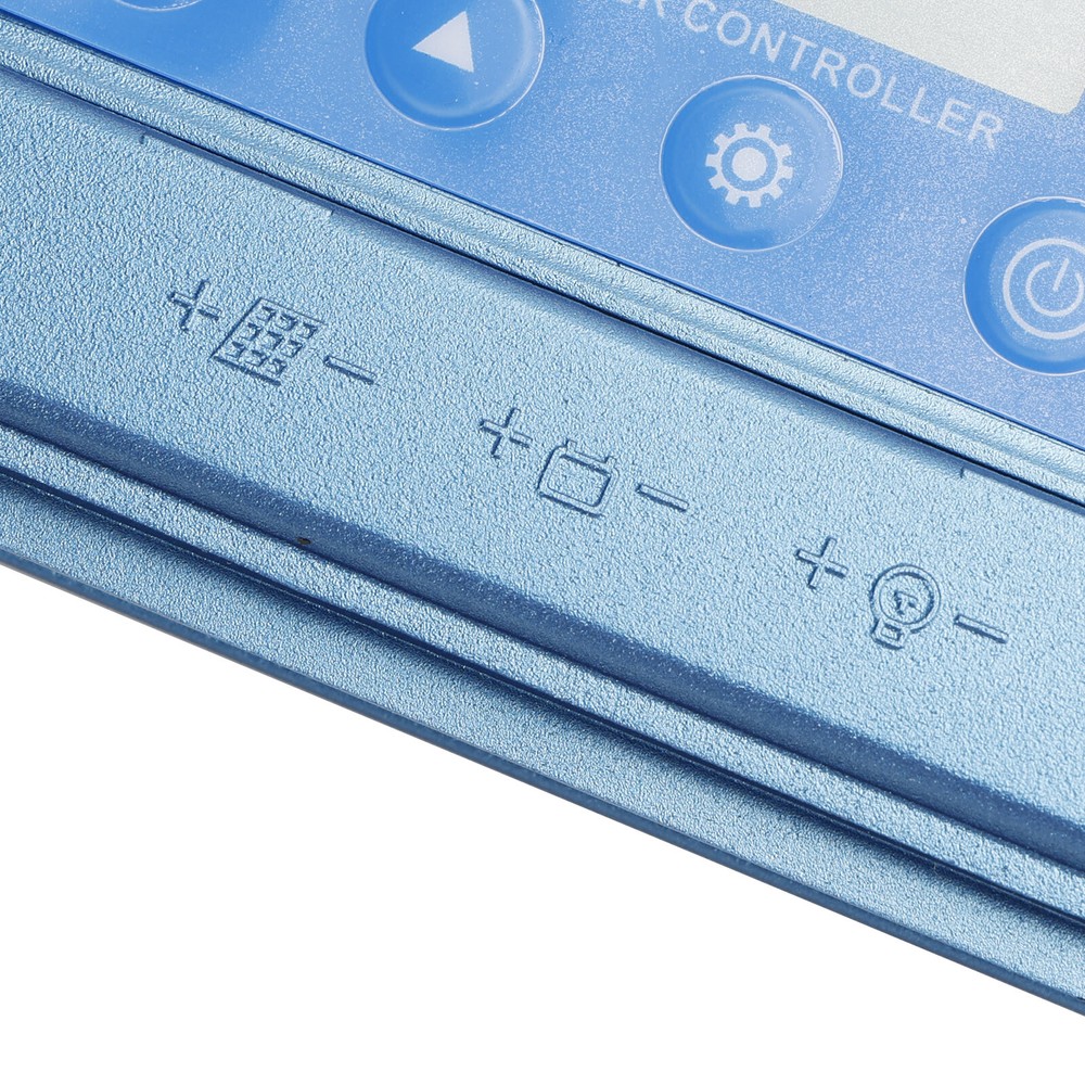 60A MPPT Bluetooth APP Solar Charge Controller Charger Fits 12V-60V Battery Blue