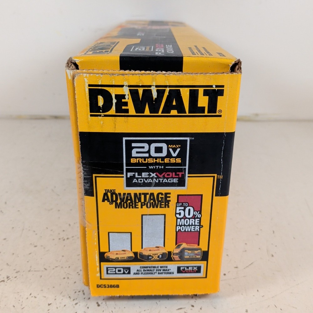 DEWALT DCS386B 20V MAX* Brushless Reciprocating Saw with FLEXVOLT ADVANTAGE™