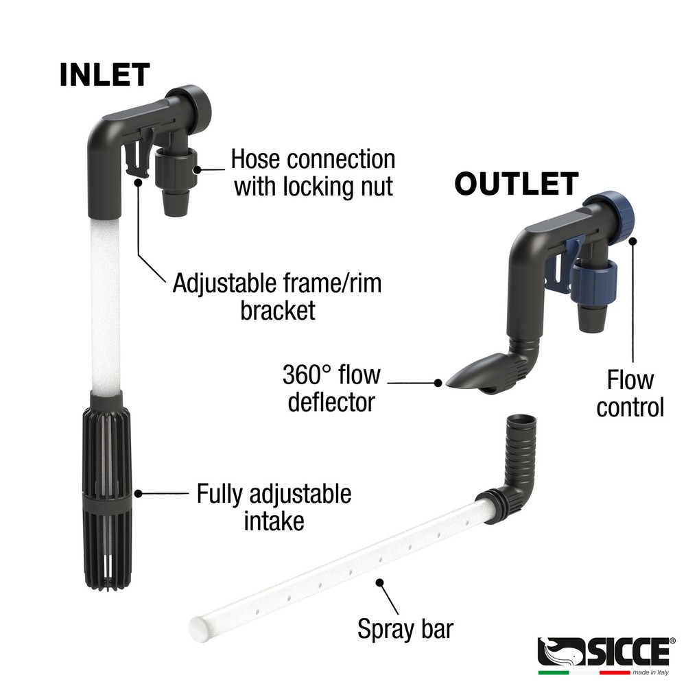 Sicce Mega Filtra 650 Canister Filter