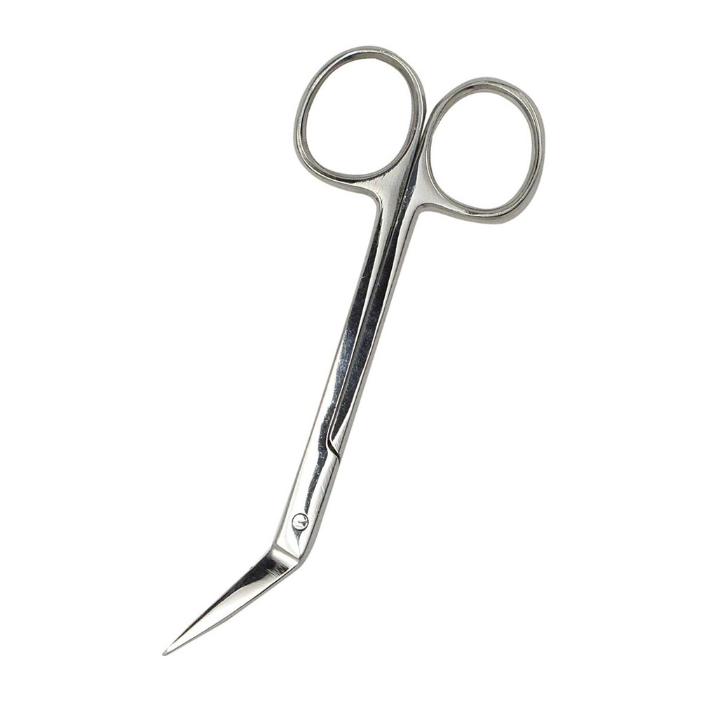 Stainless Steel Angular Scissor 4.5 inch Compact