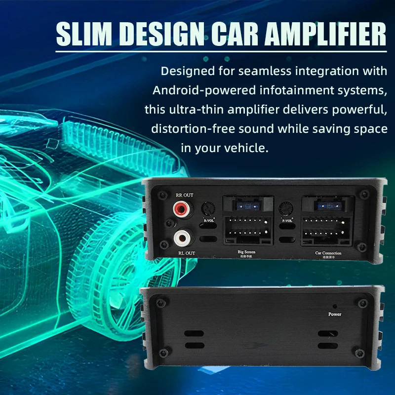 Large Screen Car Audio Lossless Upgrade DSP-intelligent Digital Audio Processor