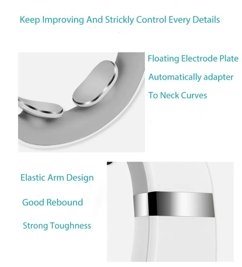 Cervical Massager Protable Mini Neck Shoulder Massager Deep Massage Neck Warm