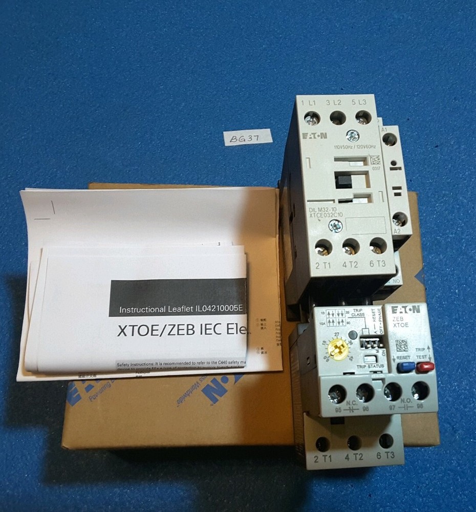 EATON  XTAE032C10A5E045   MOTOR STARTER W / OVERLOAD RELAY