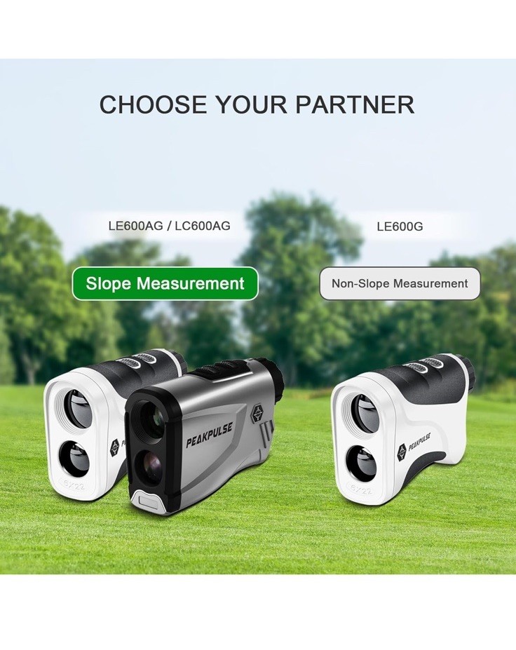 PEAK PULSE LE-600G RANGEFINDER GOLF RANGE FINDER , WHITE
