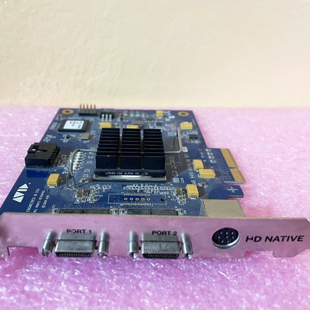 Avid Pro Tools HD Native PCIe Card | HD Interface DSP Core Card – Works Tested