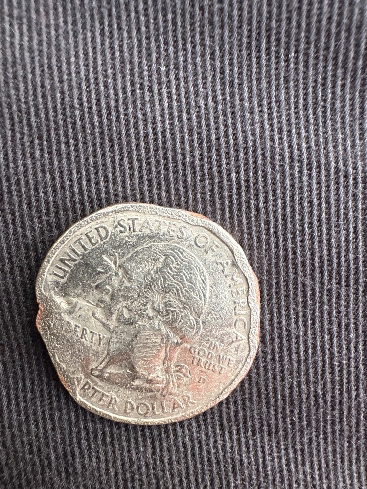 Old 2000P Quarter dollar Virginia 1788