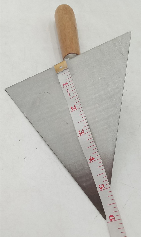 6" Pointing Trowel With Wooden Handle
