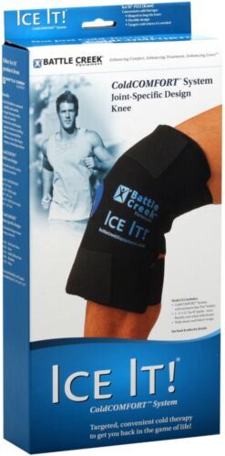 Battle Creek Ice It! ColdCOMFORT Cold Knee Joint Support Therapy System 1 Count