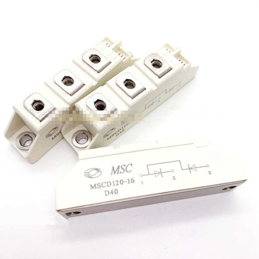 1pcs MSC MSCD120-16 Power Module 120A 1600V Rectifier Diode Module