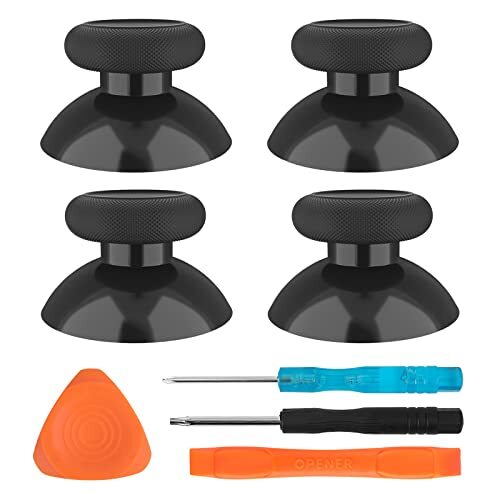 TOMSIN® Replacement Thumbsticks for Xbox One/ PS4 Controllers, 4 Pcs, 4 Pcs