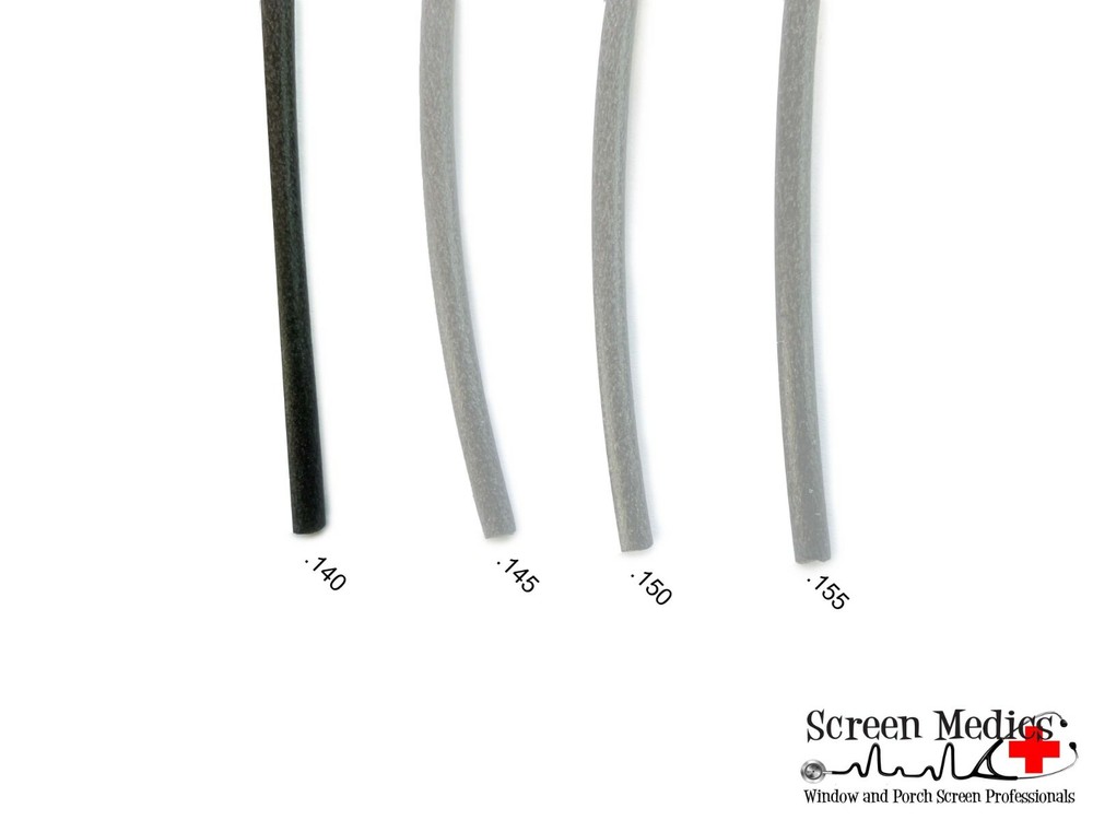 FOAM WINDOW SCREEN SPLINE - PROFESSIONAL GRADE