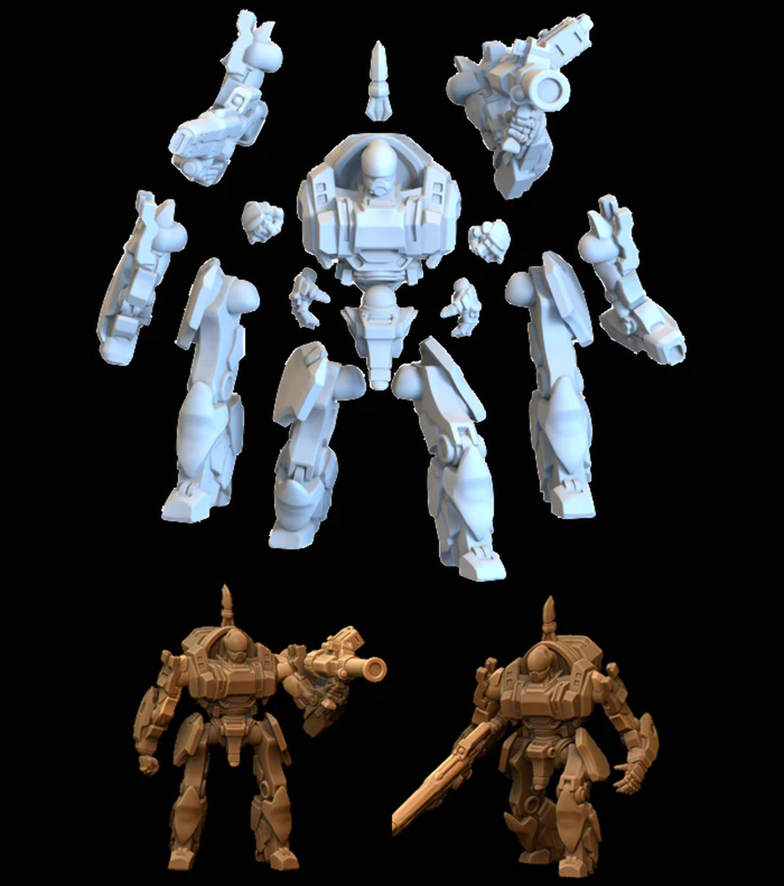 Whisper Mech / Mech - Cutter (All Weapons)