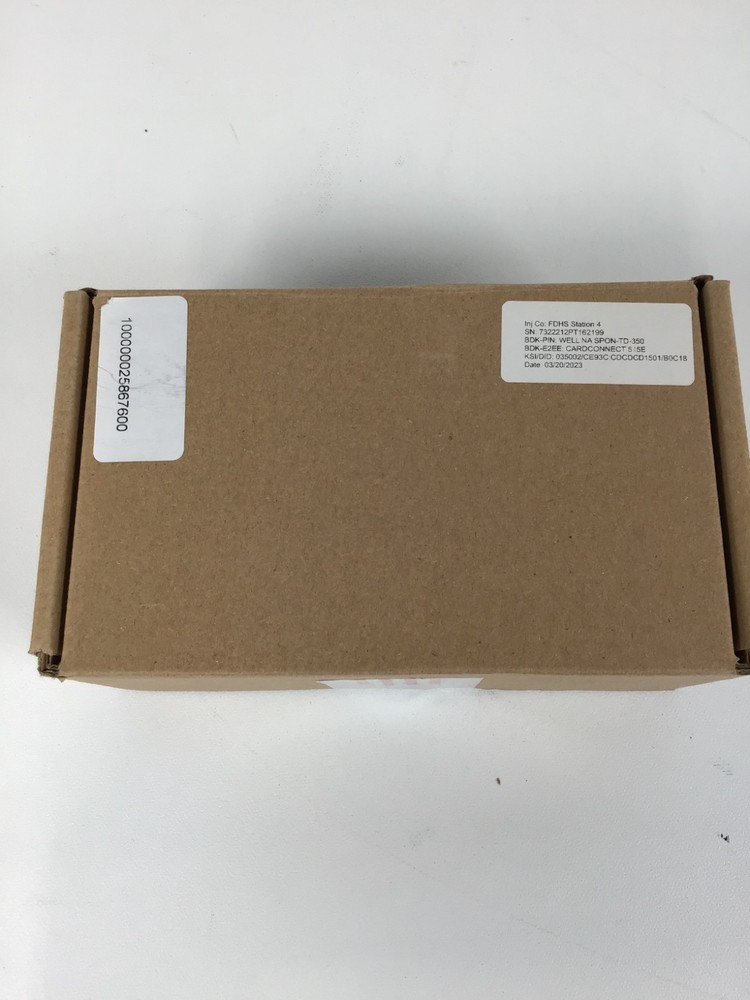 Ingenico IMP627-11P3903U Wireless POS Terminal Barcode Scanner Card Reader ~