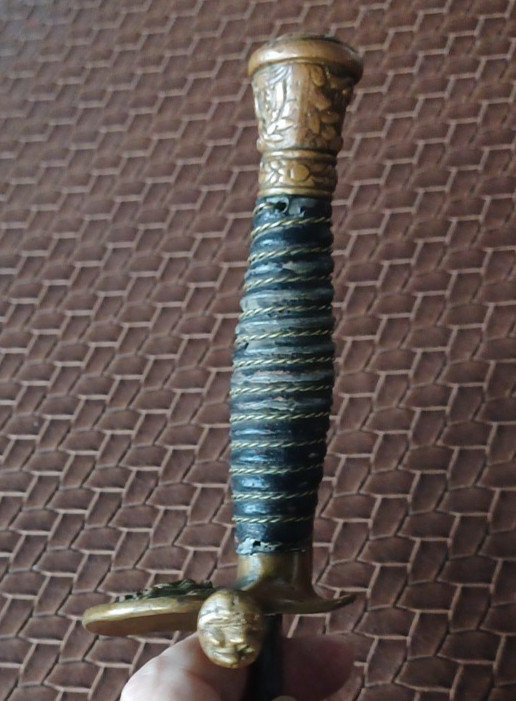 U.S. Army Officer Dress Sword Model 1902 Eagle Guard Solingen Blade c.1895–1918