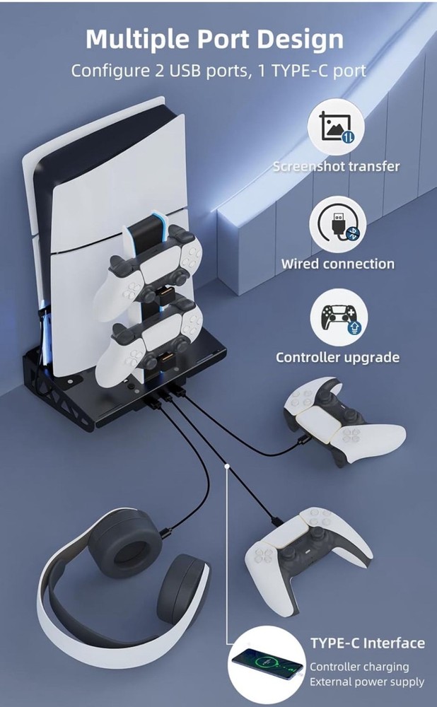 Multi-functional Wall-mounted Cooling Brackets For P–5 disc & digital / P-5 slim