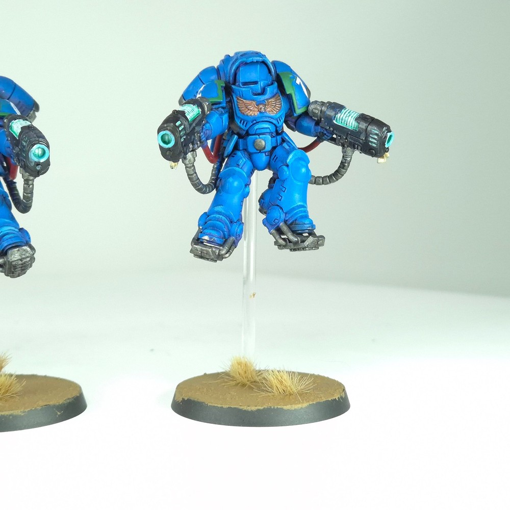Inceptors Ultramarines Painted Space Marines Warhammer 40k