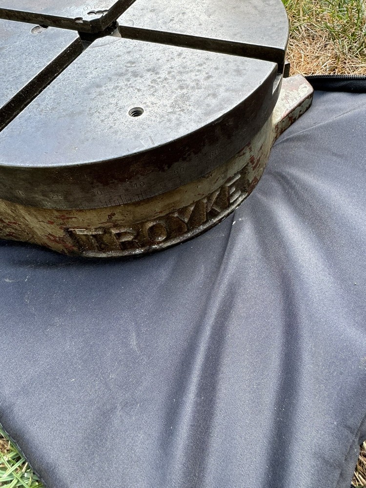 TROYKE 9" HORIZONTAL ROTARY TABLE - #BH-9