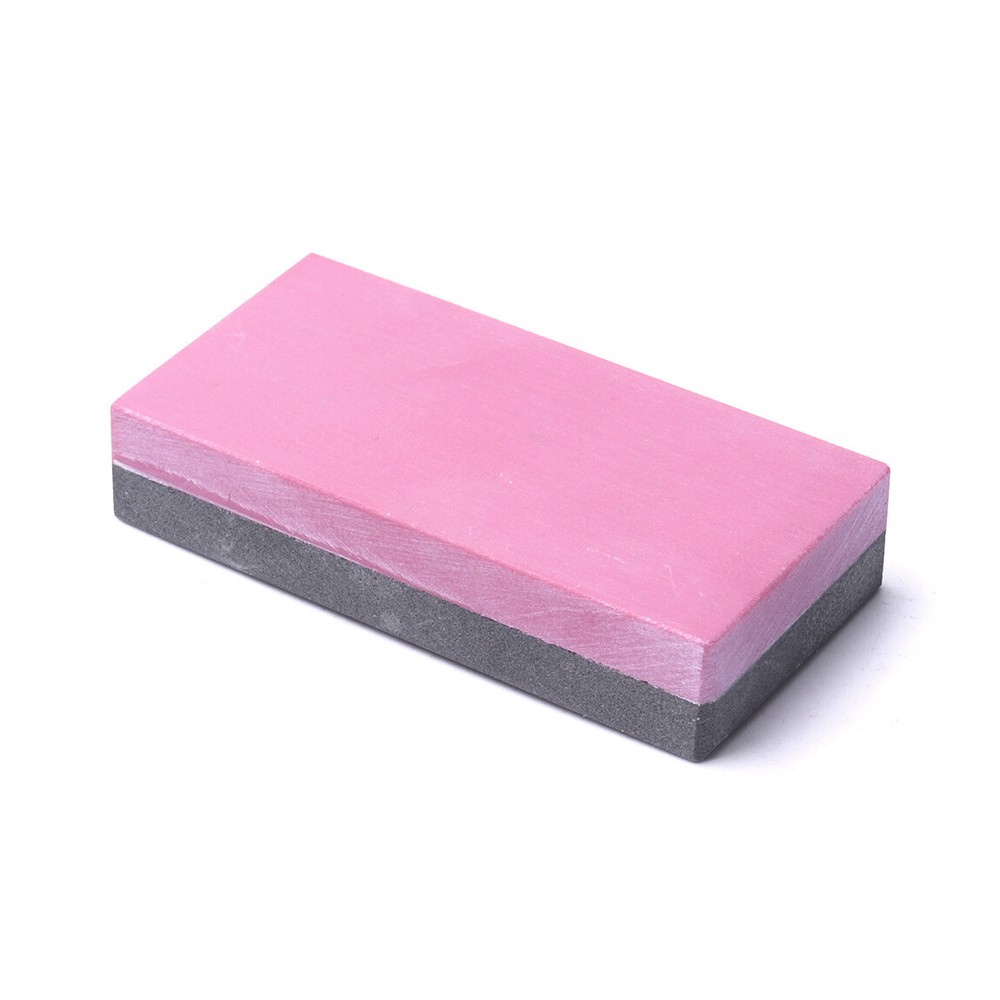 Mini 2 Side Whetstone Knife Gem Sharpener Oil Stone Sharpening Tool 400-3000#