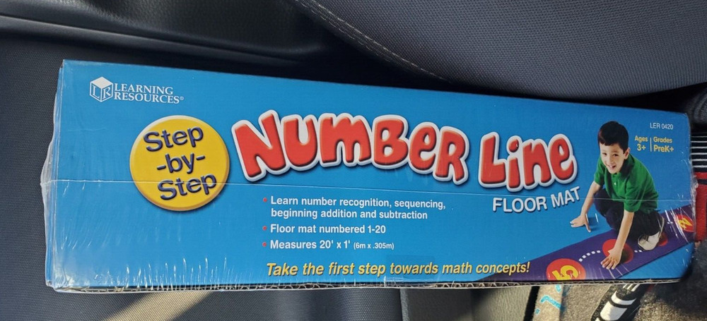 Learning Resources Step-by-Step Number Line 1-20