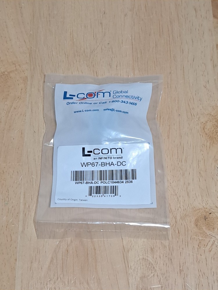 BRAND NEW SEALED L COM WP67-BHA-DC