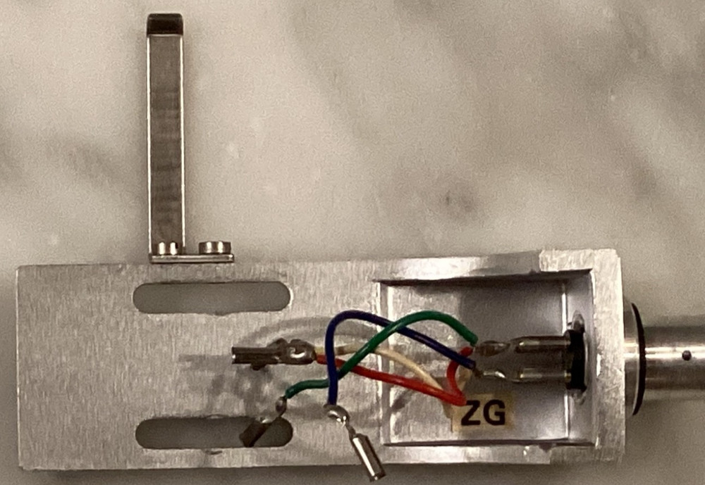 JVC SILVER HEADSHELL