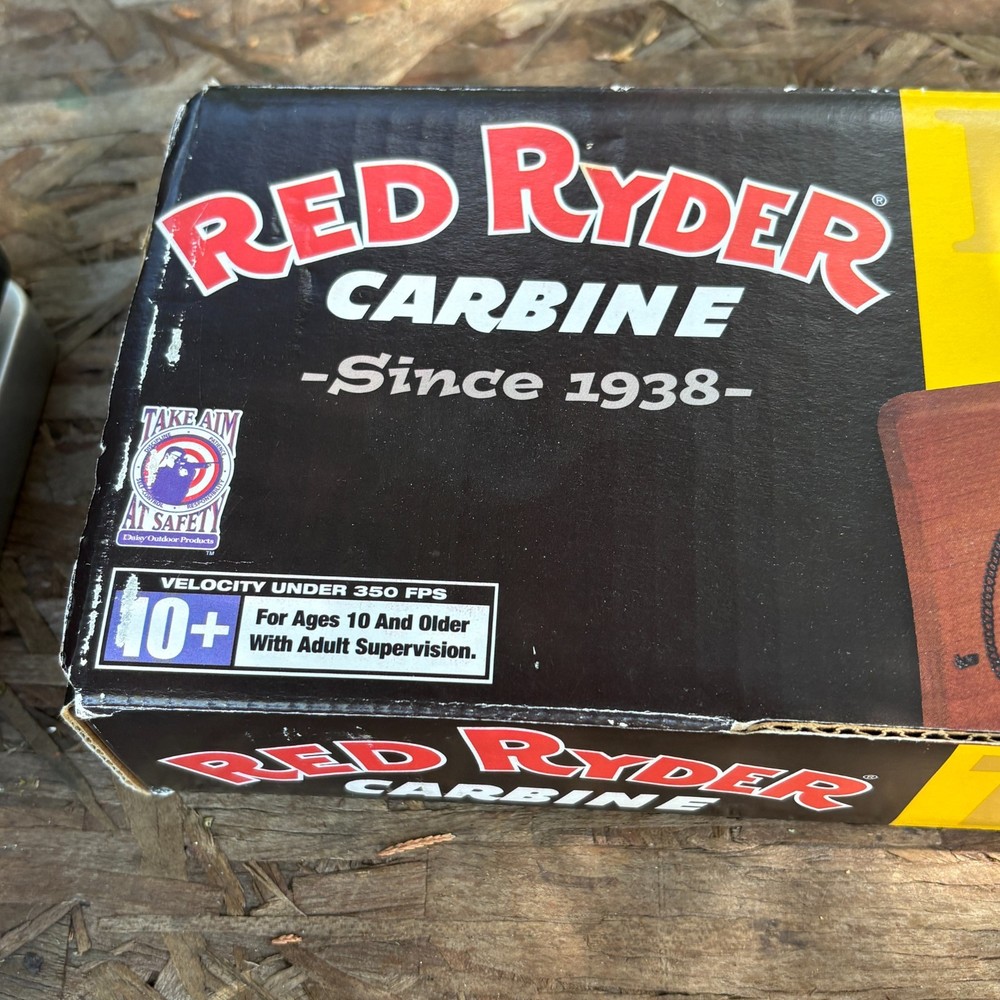 Daisy Red Ryder BB Gun Model 1938, saddle ring, W/ Box & Paperwork