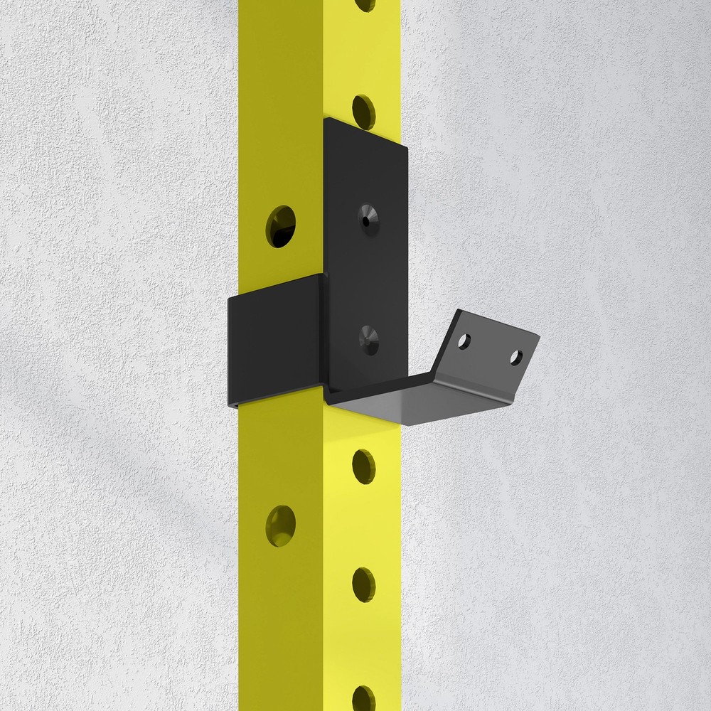 Folding Squat Rack with Pull Up Bar Wall Mounted and Adjustable Power Rack