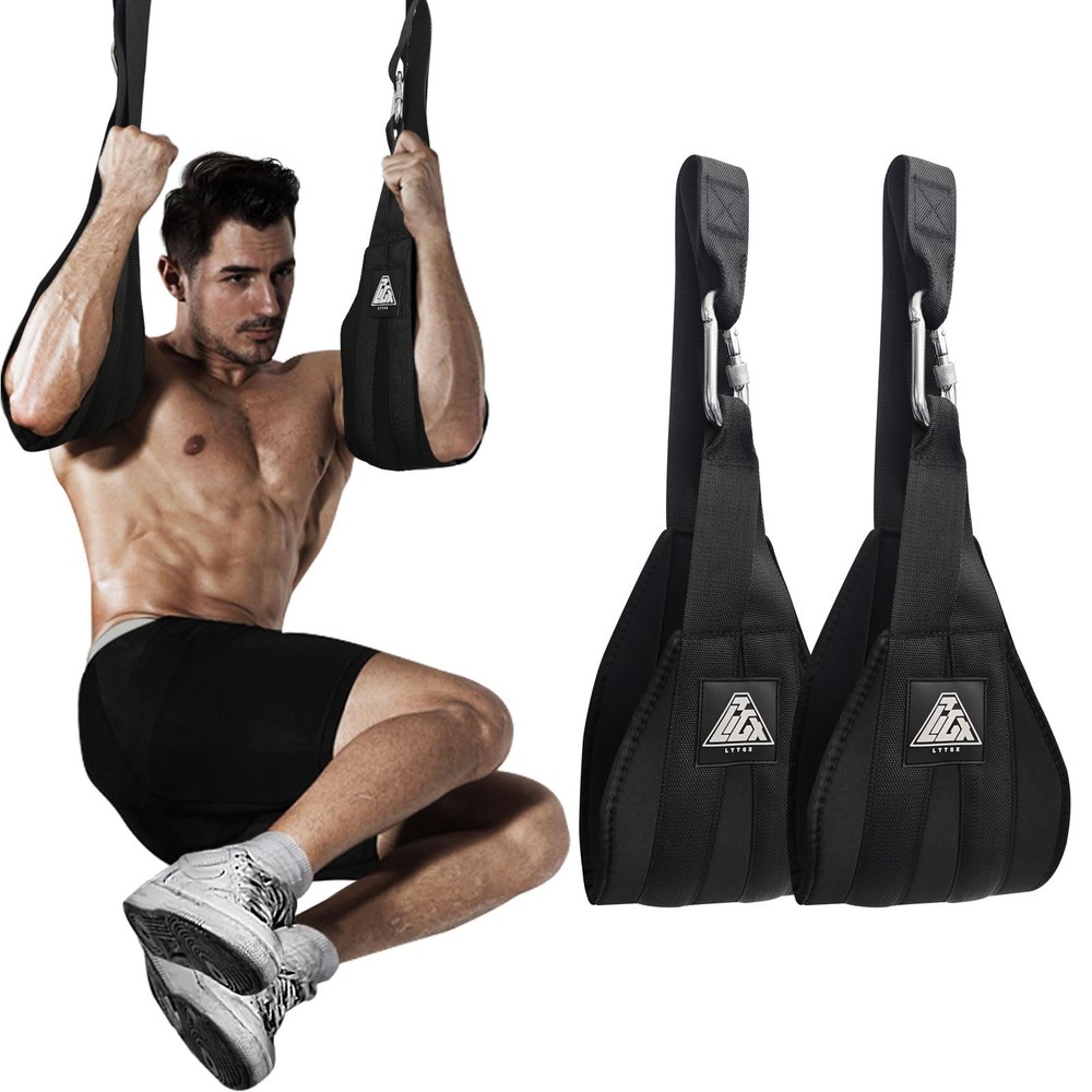Ab Straps Pull up Bar Hanging Abdominal Sling Arm up Workout Support Training