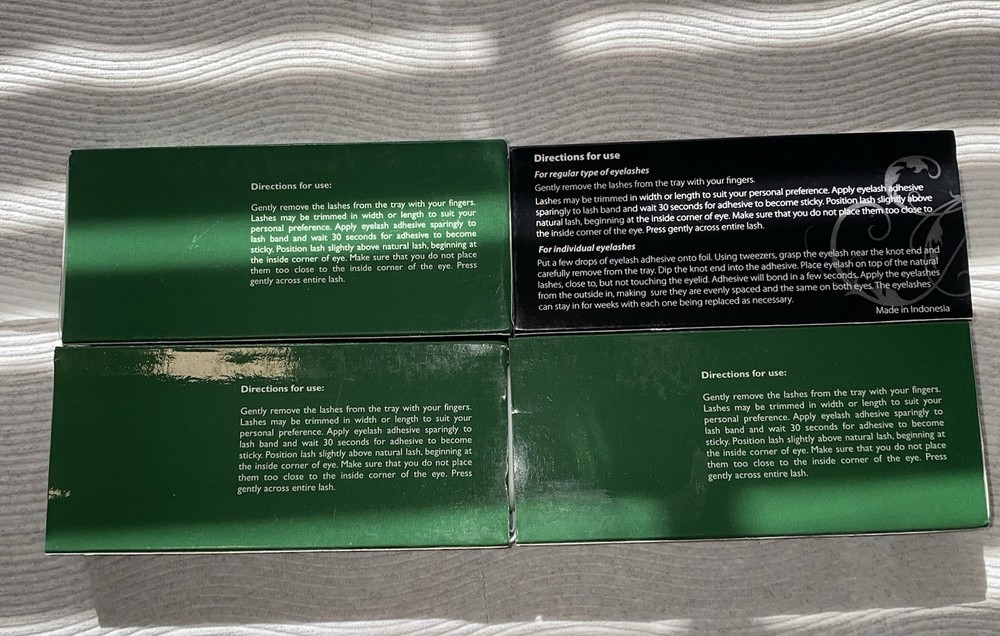 Elise Colored Eyelashes - Miscellaneous Party 4 Pack