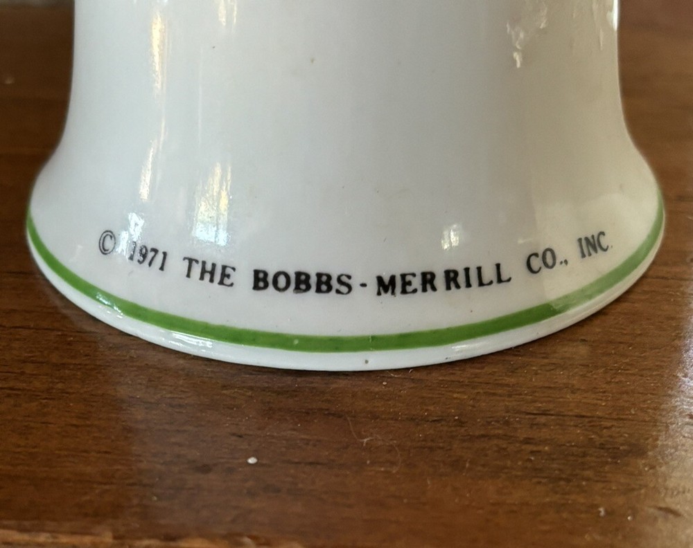 Creepy Raggedy Ann Ceramic Bell