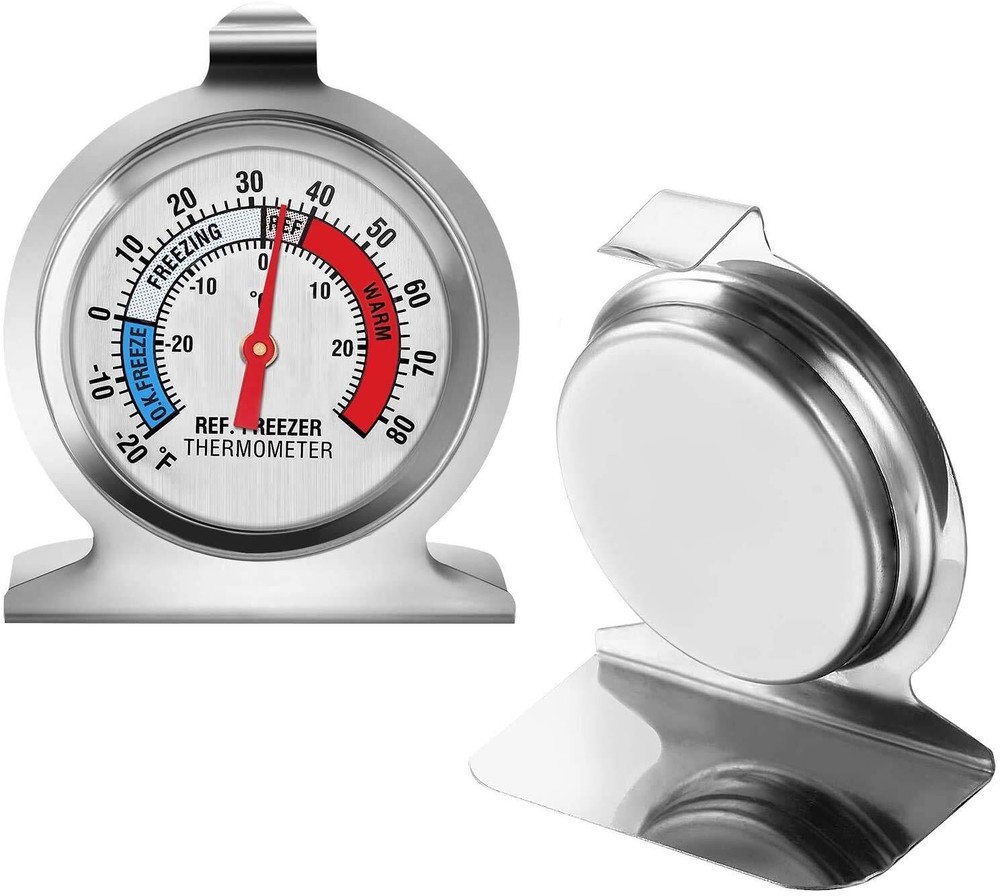 3PK Refrigerator Thermometer Freezer Kitchen Fridge Temperature Gauge Sensor