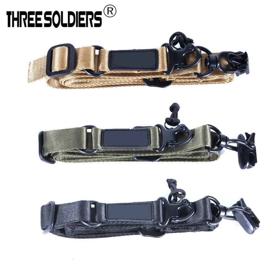Tactical Gun Sling 2 Point Metal Gun Strap Airsoft Shooting Hunting Accessories