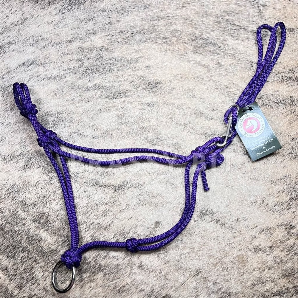 H/S DODK Quick Clip Knotted Rope Halter