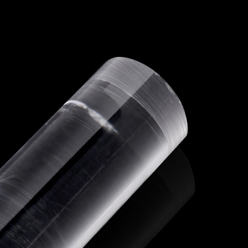 Transparent Acrylic Solid Roll Clay Rolling Pin Fondant Baking Pastry Roller