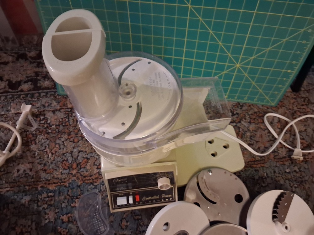 Vintage Oster Regency Food Processor