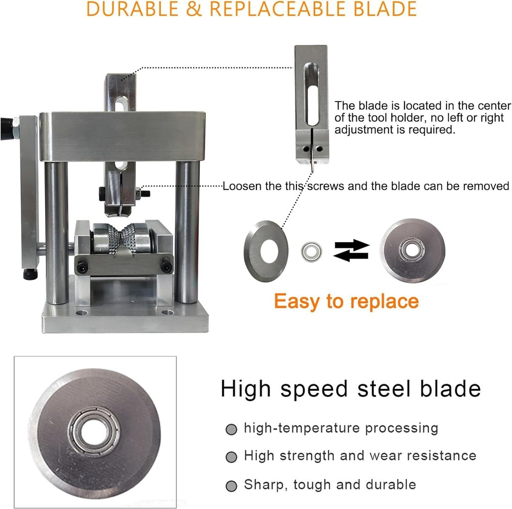 Scrap Cable Stripping Machine Copper Wire Stripping Machine Range 1mm-15mm