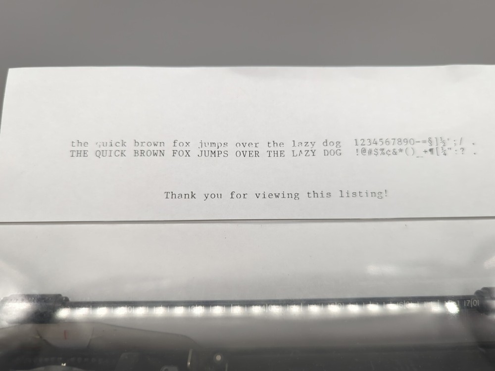 Swintec 640 Electronic Typewriter - Tested