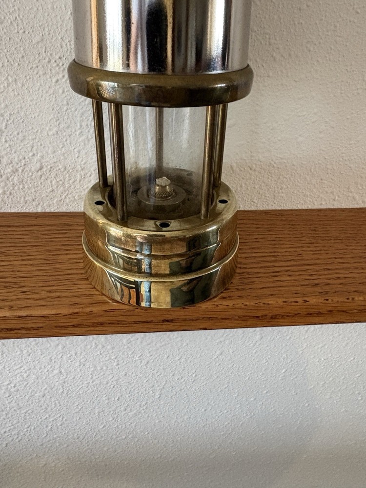 British Coal Mining Lamp - Welsh Mining Lamp Wales