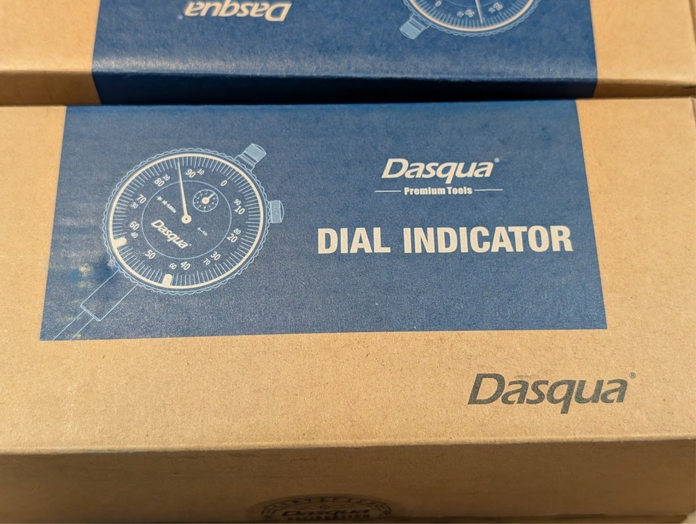 DASQUA 0-1" LUG BACK LARGE MEASURING RANGE DIAL INDICATOR (5122-4212)