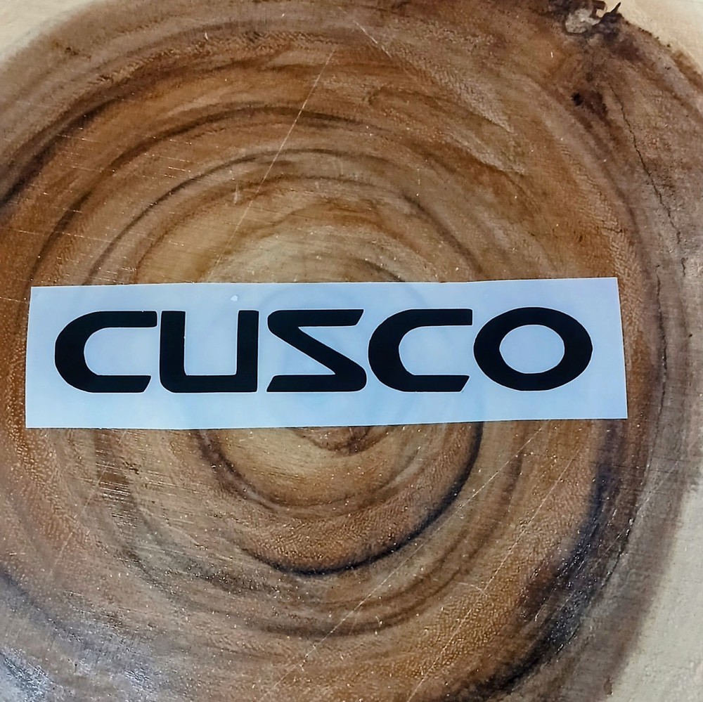 Cusco Vinyl Decal (x2) Import Performance Sticker Car Windshield Laptop Toolbox