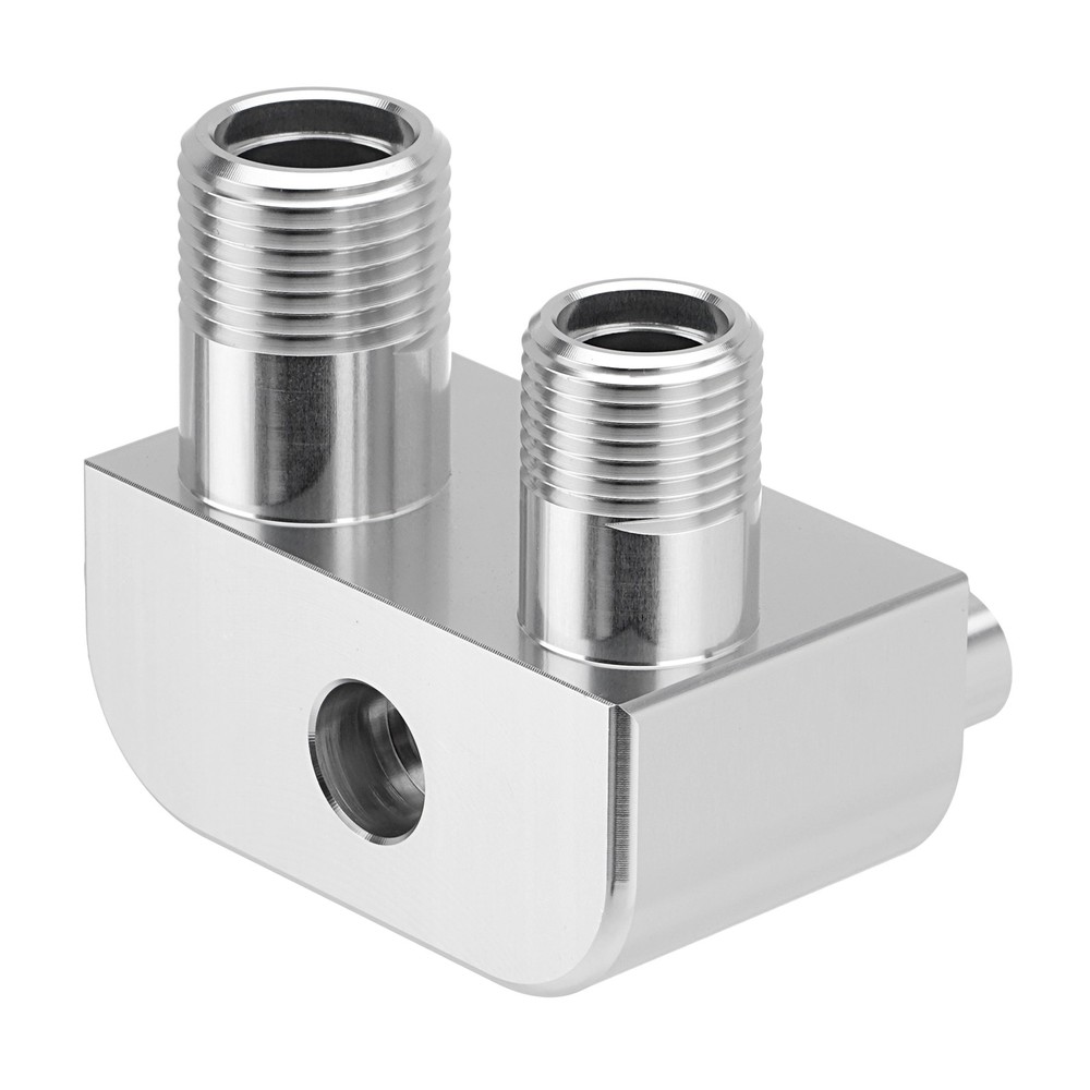 Engine Conversion A/C Line Compressor Hose Adapter Fitting For GM Gen V L86 L82