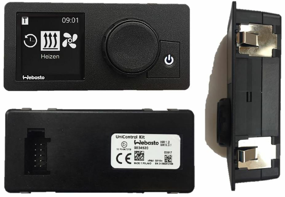 Webasto Dial Clock Uni Control Kit, 9034520C