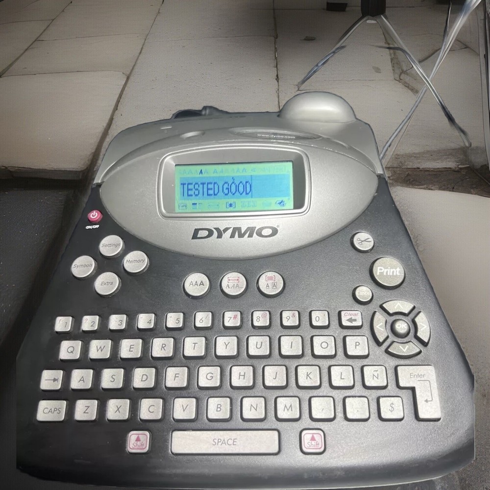 DYMO ExecuLabel LM350 Label Maker Portable Tag Printer Home/ AC Adapter