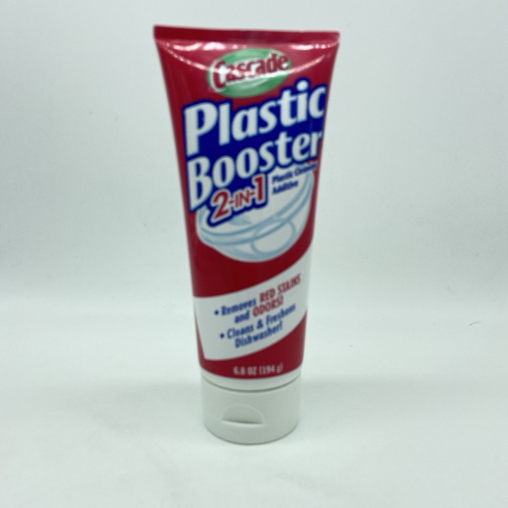 Cascade Plastic Booster Plastic Cleaning Dishwasher Additive 2003 DISCONTINUED
