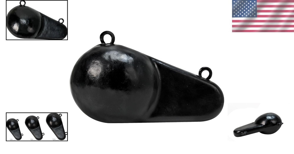 Fishing Downrigger Weight 8 lb Polyethylene