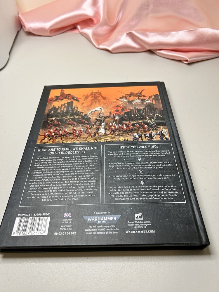 Games Workshop Warhammer 40K Codex: Aeldari Core Rules 2022 Edition
