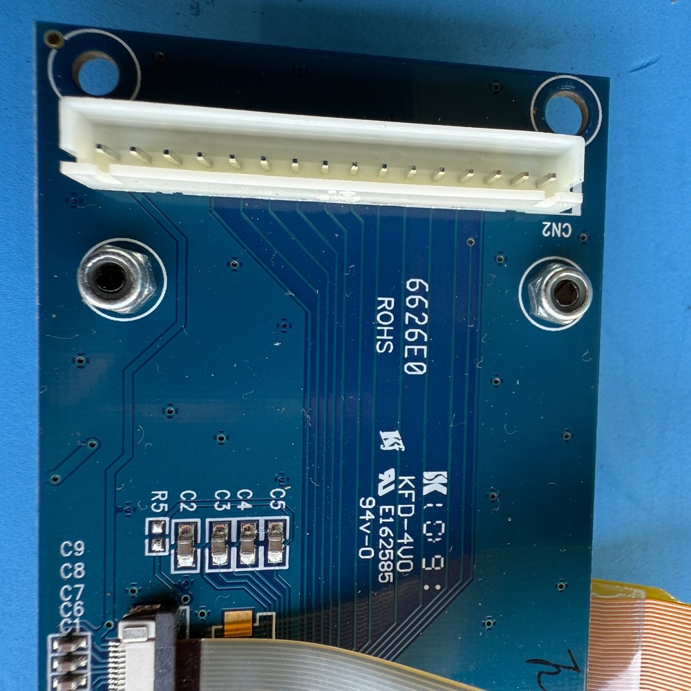 M-AUDIO AXIOM PRO 49 MIDI Controller OEM Part: Digital Display Screen PCB Board